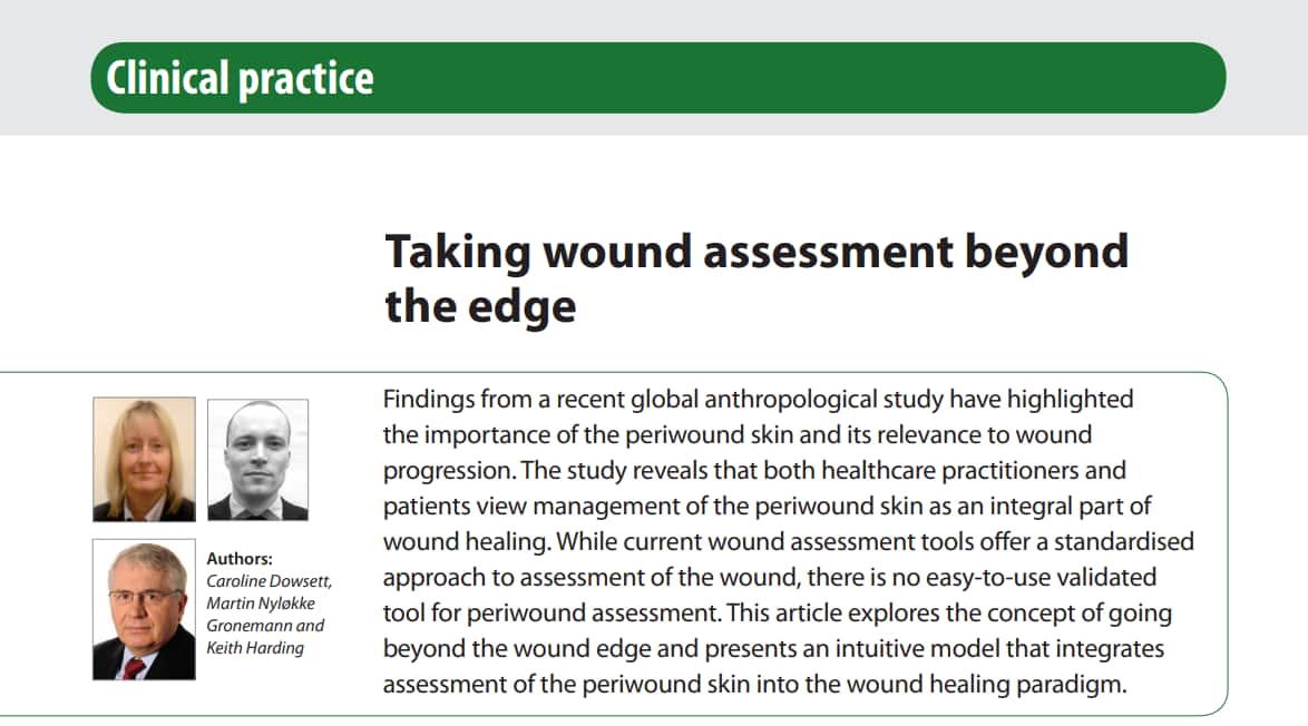 Taking wound assessment beyond the edge
